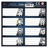 Zabawki kreatywne - BackUP Naklejki , nalepki na zeszyty Roboty NNZRO_20210531171921 - miniaturka - grafika 1