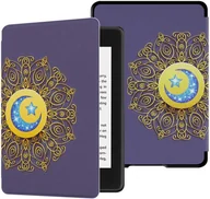 Etui do czytników e-book - ETUI CZYTNIK KSIĄŻEK KINDLE PAPERWHITE IV 10-GEN 6" 2018 ŻÓŁTA MANDALA - miniaturka - grafika 1