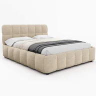 Łóżka - Łóżko tapicerowane 4583G 160x200 Boucle Beż #8 - miniaturka - grafika 1