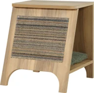 Drapaki dla kotów - Zolux Drapak dla kota mebel 3w1 BOREAL S zielony - miniaturka - grafika 1