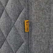 Meble turystyczne - Bo-Camp Składane krzesło turystyczne Jefferson szarozielone - miniaturka - grafika 1