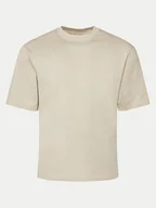 Koszulki męskie - Only & Sons T-Shirt Millenium 22027787 Beżowy Oversize - miniaturka - grafika 1
