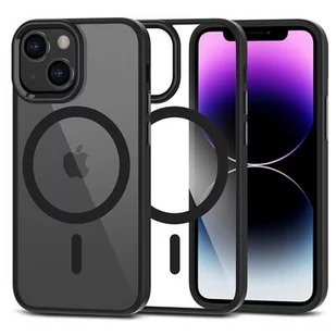 Tech-Protect Etui MagMat MagSafe do Apple iPhone 12 Mini/13 Mini Czarno-przezroczysty - Etui i futerały do telefonów - miniaturka - grafika 1