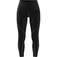 Legginsy - adidas Damskie legginsy Adizero Long TG Leggings, czarne, XS - miniaturka - grafika 1