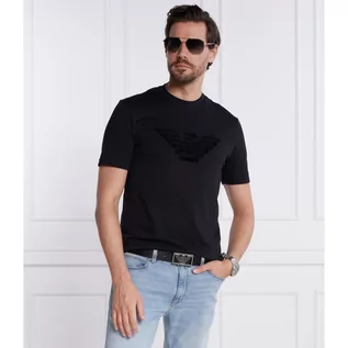 Koszulki męskie - Emporio Armani T-shirt | Regular Fit - grafika 1