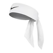 Ozdoby do włosów - Nike WMNS Dri-FIT Head Tie 4.0 opaska na głowę 101 : Rozmiar - ONE SIZE - miniaturka - grafika 1