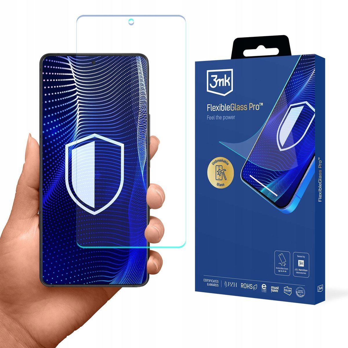 Szkło hybrydowe na ekran do Asus ROG Phone 9 / 9 Pro / 9 FE- 3mk Flex Pro