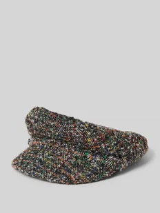 Czapka z efektem bouclé model ‘Bakerboy’ - Czapki dla dzieci - miniaturka - grafika 1