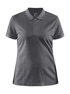 Koszulki i topy damskie - Craft Damska koszulka polo CORE Unify, GRIS, XXL, gris, XXL - grafika 1