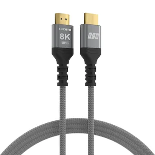 EFB Elektronik HDMI-21-00004 kabel HDMI 3 m HDMI Typu A (Standard) Czarny, Szary - Kable - miniaturka - grafika 1