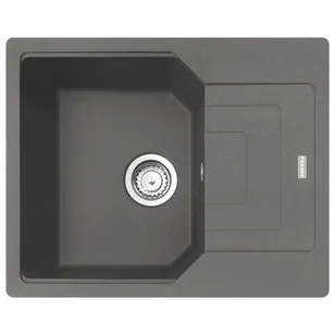 Franke Urban UBG 611-62 GSC Zlewozmywak granitowy jednokomorowy 62x50 cm kamienny szary 114.0687.266 - Zlewozmywaki - miniaturka - grafika 1
