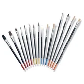 Pędzle i wałki - Zestaw pędzli artystycznych 15 sztuk - miniaturka - grafika 1