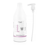 Szampony do włosów - SALERM HAIRLAB Szampon prostujący do włosów LISS CONTROL STRAIGHTENING - 1200ml + POMPKA !!! - miniaturka - grafika 1