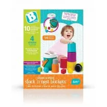 B-Kids Sorter Wieża z kubków - Sortery dla dzieci - miniaturka - grafika 1