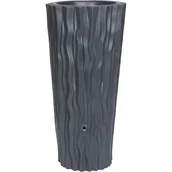 Zbiorniki na deszczówkę - Zbiornik na deszczówkę PROSPERPLAST Alana Flower RALA160-S433 160L Antracytowy - miniaturka - grafika 1