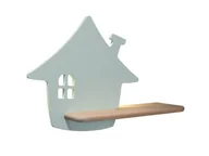 Lampy ścienne - Candellux Lampa kinkiet półeczka 5W LED 4000K IQ Kids House miętowy 21-84866 21-84866 - miniaturka - grafika 1