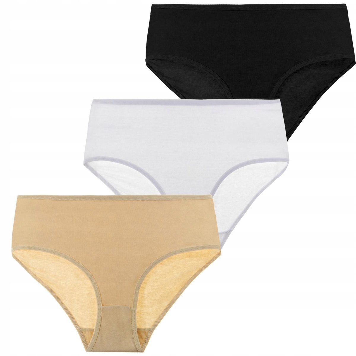 FIGI MAJTKI Damskie BAMBUSOWE Maxi Bikini MORAJ r. 3XL