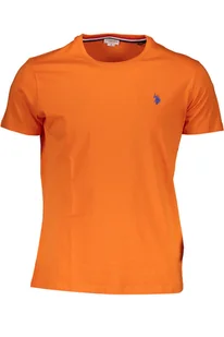 T-SHIRT US POLO Z KRÓTKIM RĘKAWEM POMARAŃCZOWY MĘSKI - Portfele - miniaturka - grafika 1
