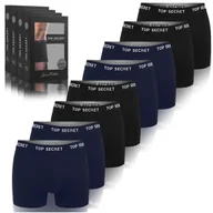 Majtki męskie - TOP SECRET Bokserki Męskie Bawełniane 8pak Rozmiar XL - miniaturka - grafika 1