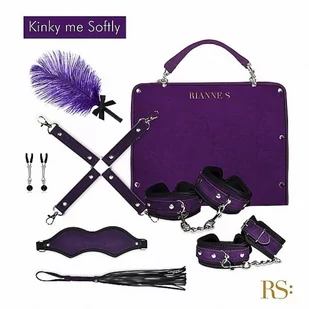 Rianne S (DK) Zestaw BDSM Kinky Me Softly Purple - Akcesoria BDSM - miniaturka - grafika 1