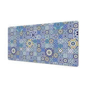 Podkładki na biurko - Mata na blat ekologiczny ozdobna Greckie kafelki, ArtprintCave - miniaturka - grafika 1