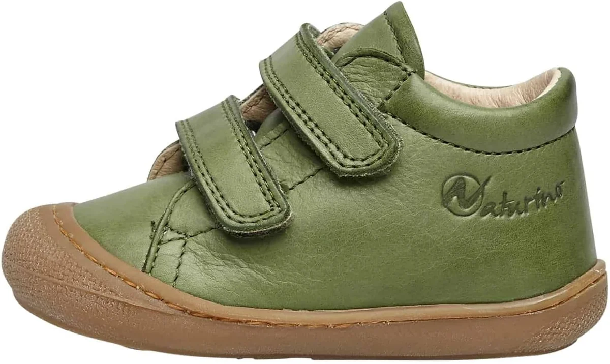 Buty do nauki chodzenia niemowląt sneakersy uniseks 18 EU miękkie skórzane