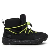 Buty dla chłopców - Śniegowce Camper K900324 S Czarny - miniaturka - grafika 1