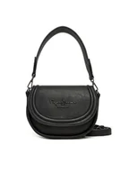 Torebki damskie - Pepe Jeans Torebka Crisha Code PL0300006 Czarny - miniaturka - grafika 1