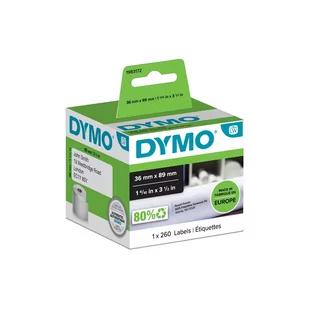 Dymo Etykiety do drukarek etykiet , 89 x 36 mm, adresowe, białe (Adressetiketten) - Etykiety do drukarek - miniaturka - grafika 2