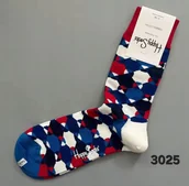 Skarpetki damskie - Kolorowe skarpety Happy Socks unisex rozmiar 41-46 (3025) - miniaturka - grafika 1