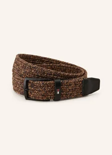 Tommy Hilfiger Pasek Pleciony Denton braun - Paski - miniaturka - grafika 1