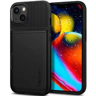 Etui i futerały do telefonów - Spigen ETUI SLIM ARMOR CS BLACK DO IPHONE 13 - miniaturka - grafika 1