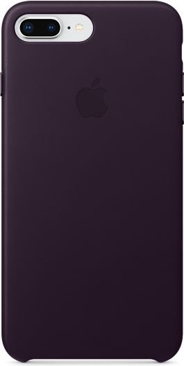 Apple Skórzane etui do iPhone’a 8 Plus/7 Plus ciemny fiolet MQHQ2ZM/A