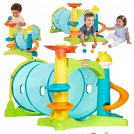 Zabawki i gry sportowe - LITTLE TIKES TUNEL AKTYWNOŚCI 2W1 TOR KULKOWY DLA DZIECI INTERAKTYWNY - miniaturka - grafika 1