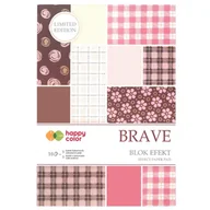 Dekoratorstwo - Blok Efekt Brave 10Ark 19X29Cm Happy Color - miniaturka - grafika 1