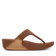 Klapki i japonki damskie - Japonki FitFlop GB4 A21 Brązowy - miniaturka - grafika 1