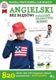 Angielski bez błędów. Ćwiczymy gramatykę na wesoło - Podręczniki dla szkół podstawowych - miniaturka - grafika 1