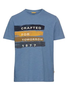 Camel Active Koszulka w kolorze błękitnym - Koszulki męskie - miniaturka - grafika 1