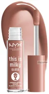 Błyszczyki do ust - NYX Professional Makeup - This is Milky Gloss Milkshake - Błyszczyk do ust - 4 ml - CHOCO LATTE SHAKE - miniaturka - grafika 1