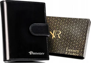 Rovicky Skórzany, duży portfel męski z systemem RFID - Portfele - miniaturka - grafika 1