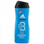 Kosmetyki do kąpieli - Adidas 3in1 After Sport 400ml M Żel pod prysznic 32152 - miniaturka - grafika 1