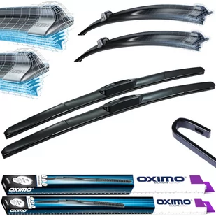 Wycieraczki samochodowe hybrydowe Oximo WUH550+WUH525 - Wycieraczki samochodowe - miniaturka - grafika 1