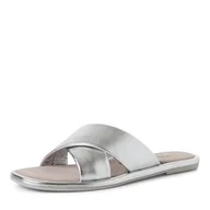 Kapcie damskie - Tamaris Damskie kapcie 1-27130-44, srebrne, 40 EU, srebro, 40 EU - miniaturka - grafika 1