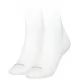 Koszulki i topy damskie - Calvin Klein Skarpetki Stopki 2 pary Women Footie Mid Cut 2P White 701218771 002 035 (CK49-b) - grafika 1