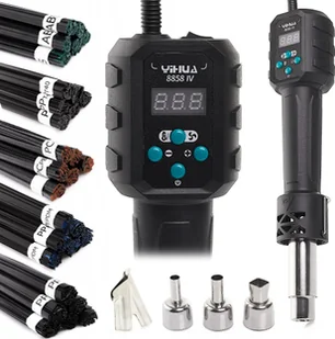 Lutownica Yihua 8858 IV Hot Air Spawarka Plastiku Opalarka Zestaw Spoiw - Opalarki - miniaturka - grafika 1