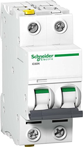 Schneider Electric Wyłącznik nadprądowy iC60N 2P D6 6kA A9F05206