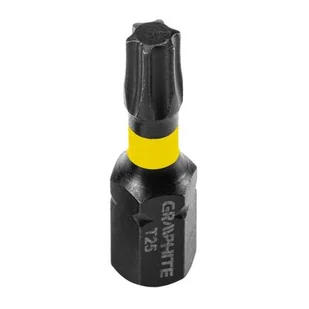 Bity udarowe TX25 x 25mm, zestaw 20szt. GRAPHITE 56H546 - Bity - miniaturka - grafika 1