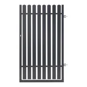 Ogrodzenia - Polbram Furtka Daria 2 z elektrozaczepem 90 x 150 cm prawa - miniaturka - grafika 1