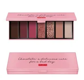 Pudry do twarzy - Pupa Zero Calorie Eyeshadows Palette Ruby Chocolate 9,45 g - miniaturka - grafika 1
