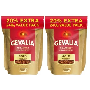 2x Kawa rozpuszczalna GEVALIA GOLD 240 g - Kawa - miniaturka - grafika 1